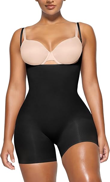 Women's Open Bust Sculpting Shapewear Bodysuit