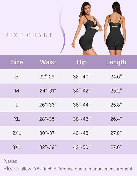 Women's High Waist Shorts Shapewear Bodysuit