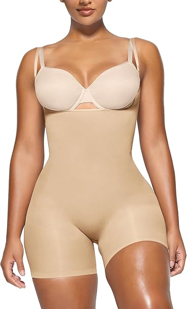 Women's Open Bust Sculpting Shapewear Bodysuit