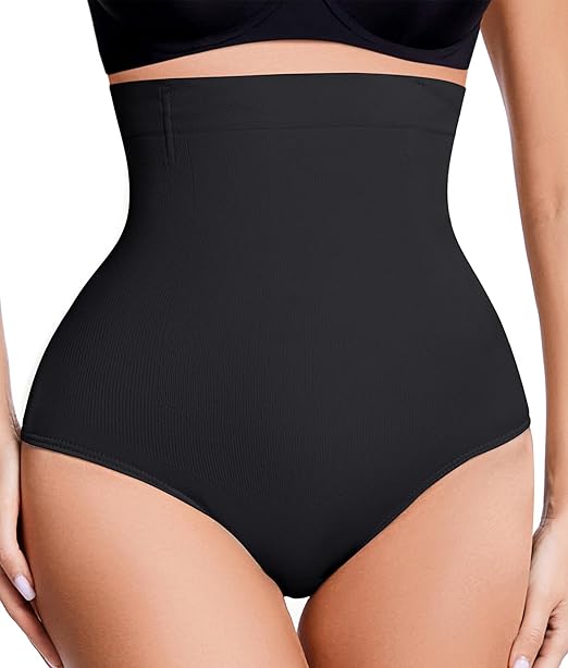 Women's High Waisted Tummy Control Panty Shapewear Bodysuit
