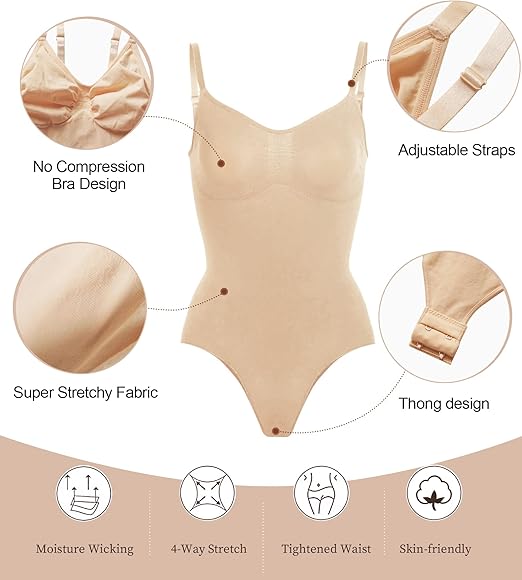 Women's Sculpting Shapewear Bodysuit