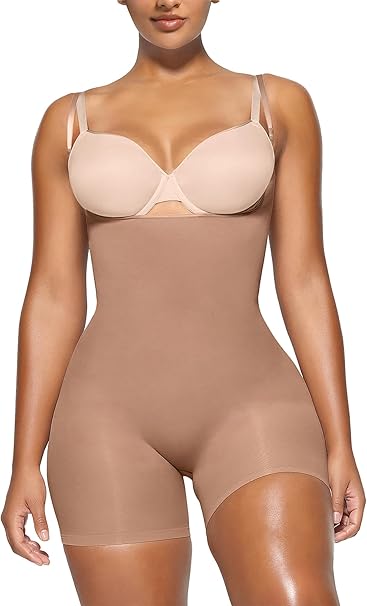 Women's Open Bust Sculpting Shapewear Bodysuit