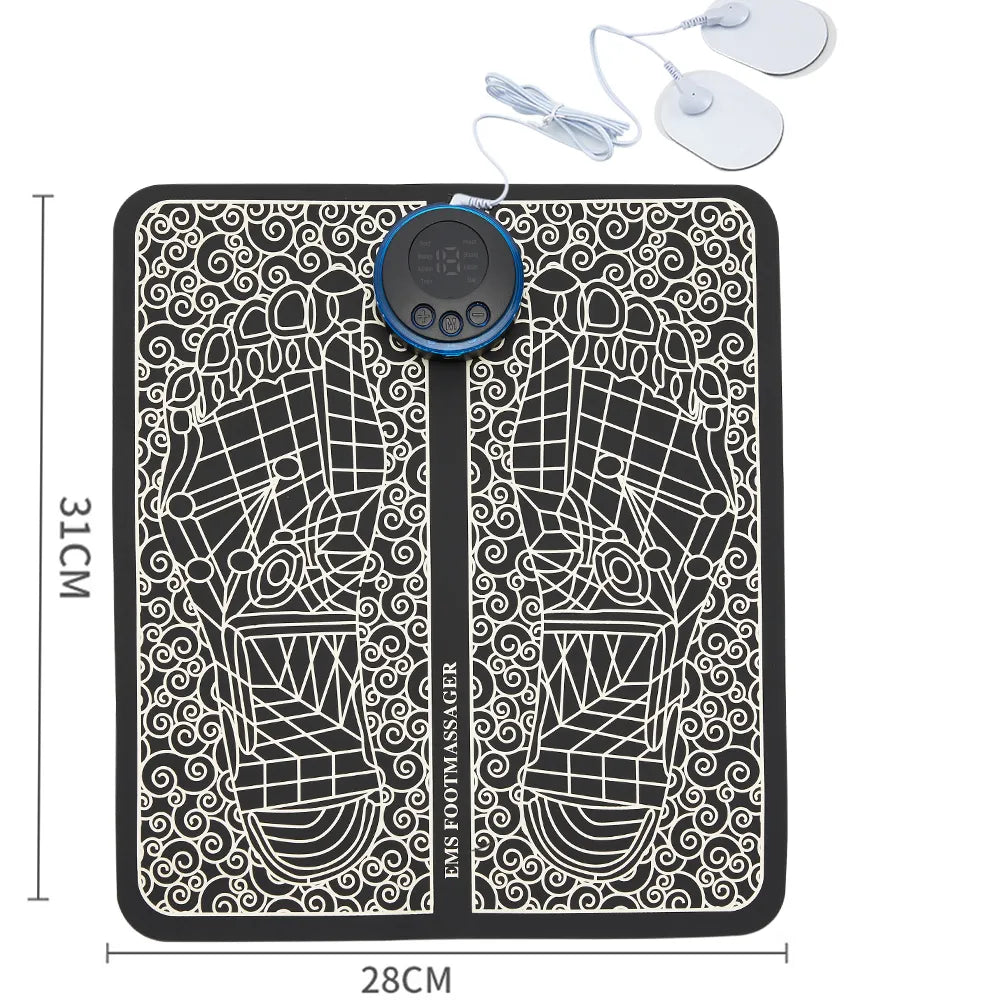 Portable Foldable EMS Foot Massager Pad