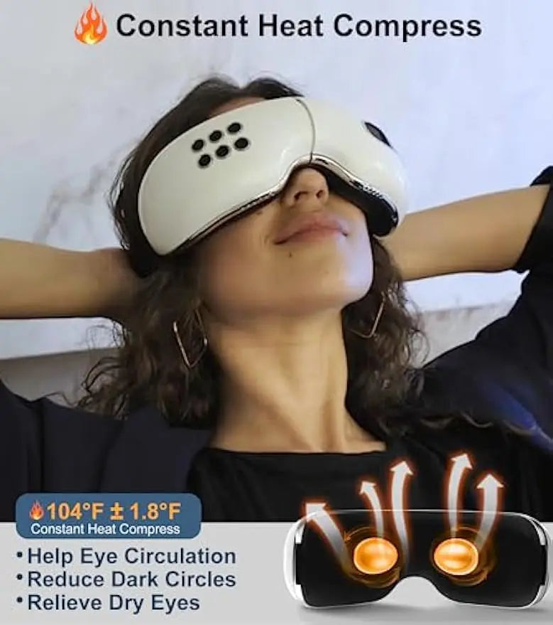 Puffy Eyes and Eyestrain Heated Eye Massager